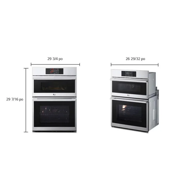 LG STUDIO Double Wall Oven 30" Electric - WCES6428F