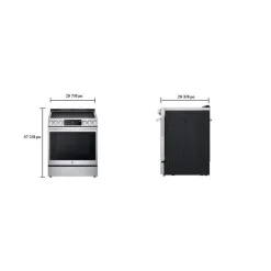 LG STUDIO Range 30" Electric Induction - LSIS6338F