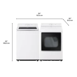 LG Washer & Dryer Kit, , Top-Load - WT8205-DLE