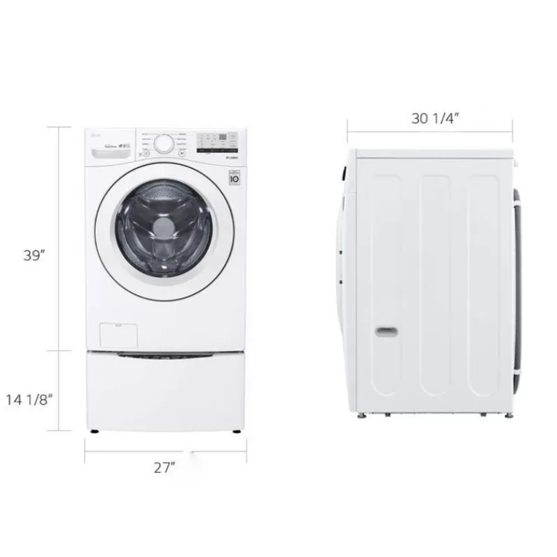 LG Washer Front-Load " - WM3400CW