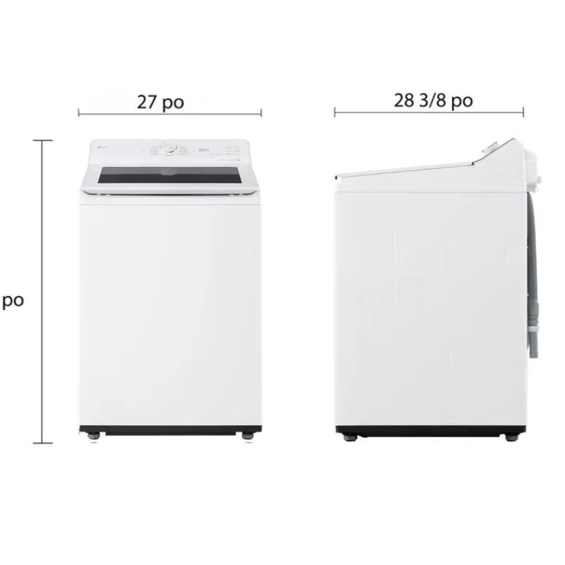 LG Washer Top-Load 27" - WT8200CW