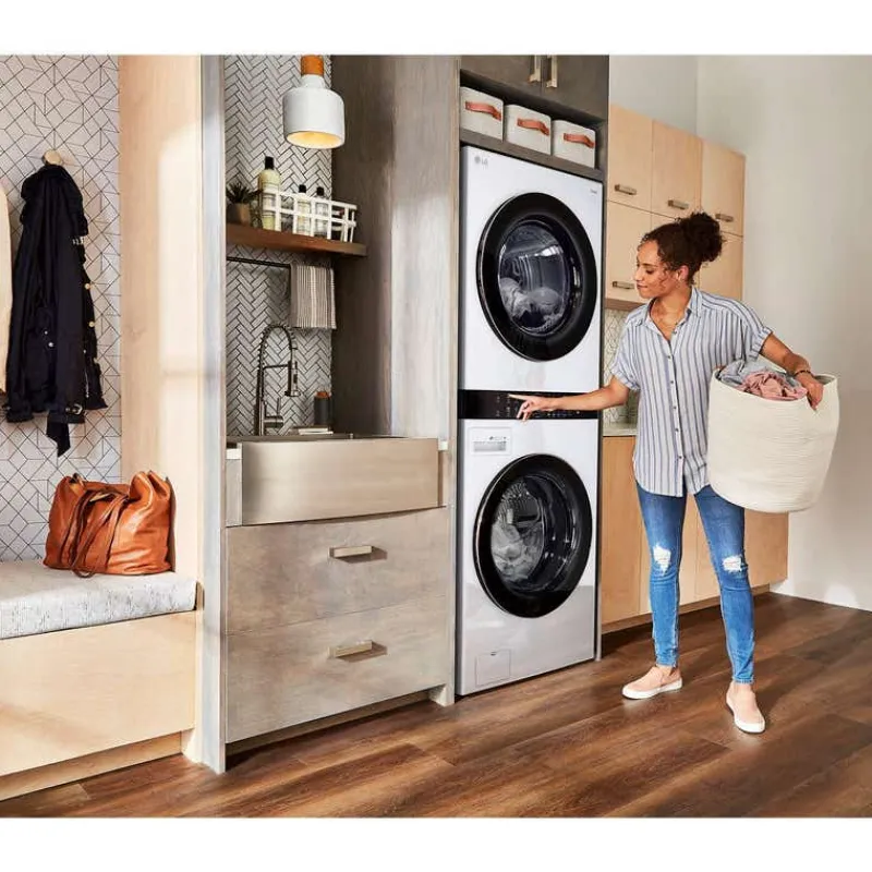 LG WashTower, , 27", Front-Load - WKE100HWA