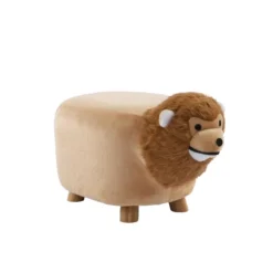 Lion-Shaped Kids Pouf – 13.8