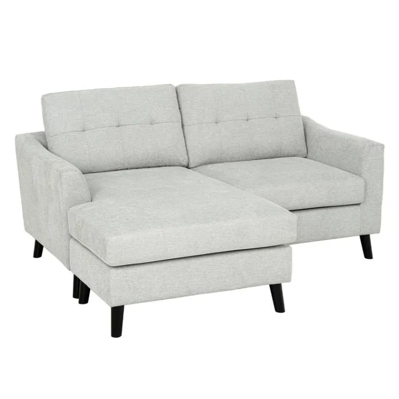 Loveseat with Reversible Chaise - Light