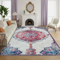 Machine Washable Indoor Rug - 5 x 7