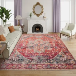 Machine Washable Indoor Rug - 5 x 7