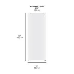 Marathon 7 Cu Ft 22 In Convertible All Refrigerator/Freezer All refrigerator, Convertible Freezer - ERF70W