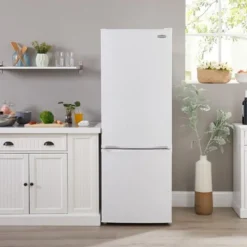 Marathon 11,5 Cu Ft 24 In Refrigerator Bottom Freezer - MFF115WBM
