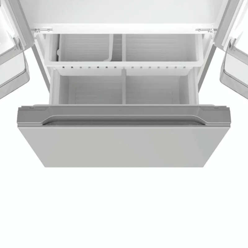 Marathon 18 Cu Ft Refrigerator 30 In Bottom Freezer, French door - MFF180SSFD-1