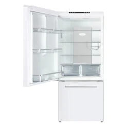 Marathon 18 Cu Ft Refrigerator 30 In Bottom Freezer - MFF179WBM-LH