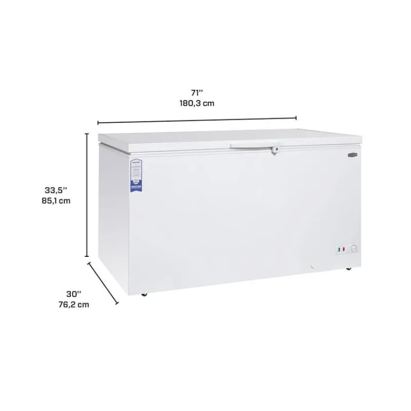 Marathon Freezer , Honrizontal, 71" - MCF200W