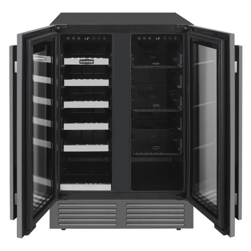 Marathon Wine Cooler 24" - MBWC56-FDBLS