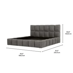Marshmallow-Style King Bed (78