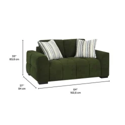 Sofa By Fancy Marshmallow-Style Loveseat -