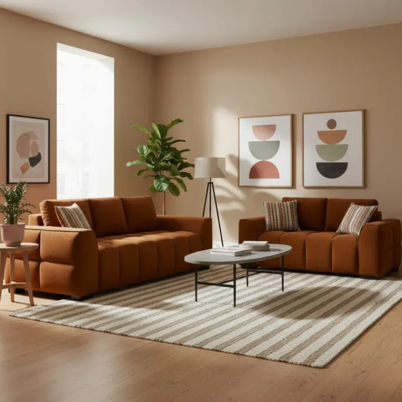 Sofa By Fancy Marshmallow-Style Loveseat -