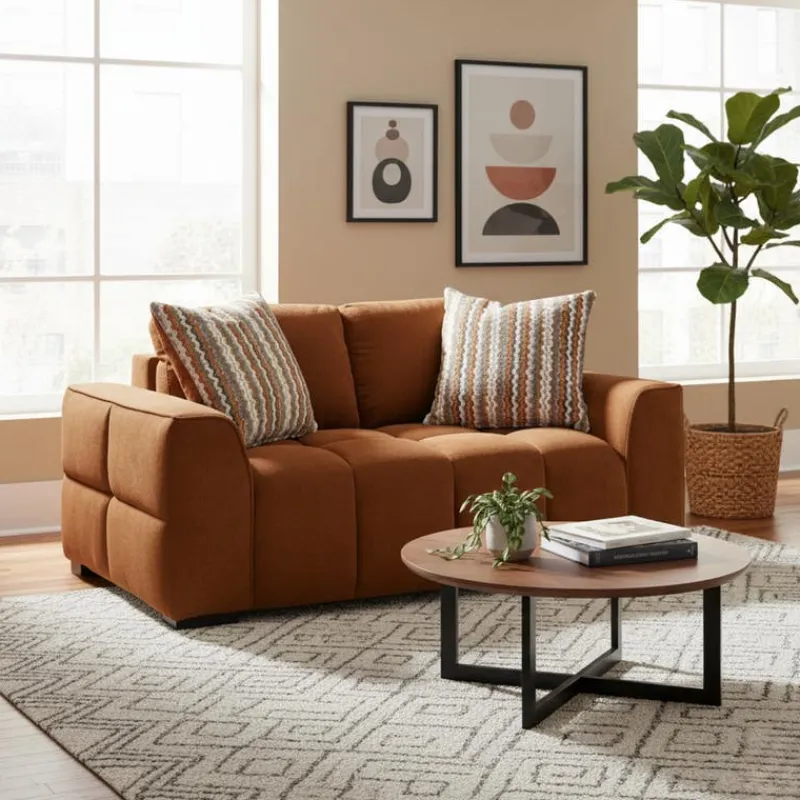 Sofa By Fancy Marshmallow-Style Loveseat -
