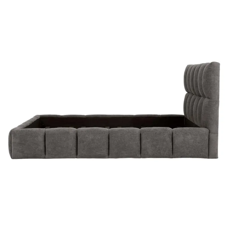 Marshmallow-Style Queen Bed (60") - Grey
