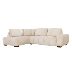 Marshmallow-Style Sectional with Left-Side Chaise -
