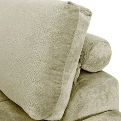 Marshmallow-Style Sectional with Right-Side Chaise - Sage