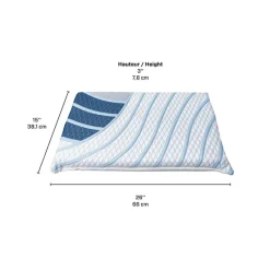 ZedBed Memory Foam Pillow (3”) - Queen Size
