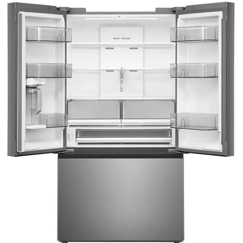 MIDEA 26,5 Cu. Ft. 36 In Refrigerator Bottom Freezer, French door - MRF27I6BST