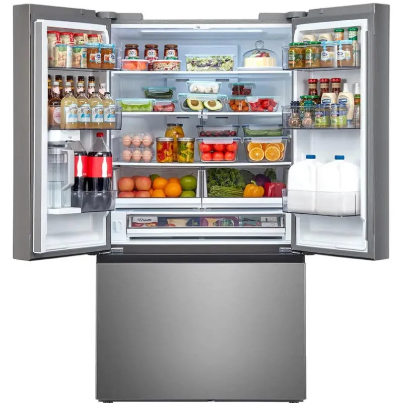 MIDEA 26,5 Cu. Ft. 36 In Refrigerator Bottom Freezer, French door - MRF27I6BST