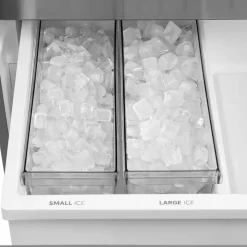 MIDEA 26,5 Cu. Ft. 36 In Refrigerator Bottom Freezer, French door - MRF27I6BST