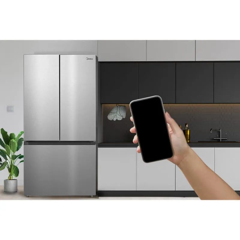 MIDEA 22,5 Cu. Ft. 33" Refrigerator Bottom Freezer, French door - MRF23I7AST