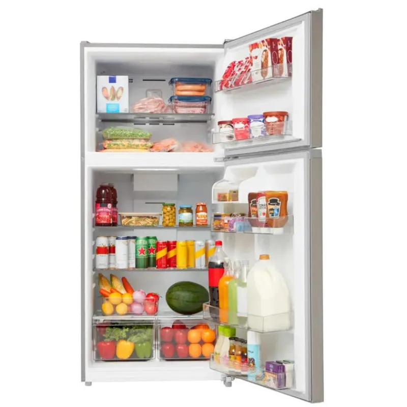 MIDEA 20,5 Cu. Ft. 30" Refrigerator Top Freezer - MRT21D2BST