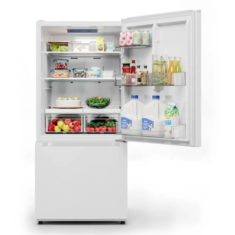 MIDEA 18.7 Cu. Ft. 30" Refrigerator Bottom Freezer - MRB19B7AWW