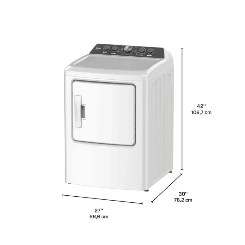 MIDEA Dryer 27" - MLE47C4AWW