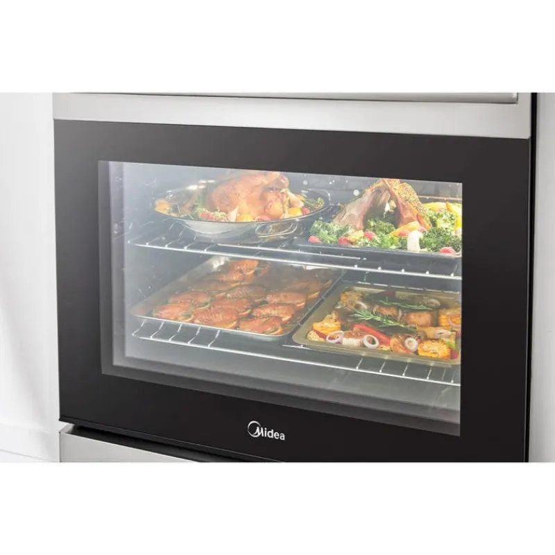 MIDEA Range 30" Electric Glass-Ceramic - MER30B14ASTC