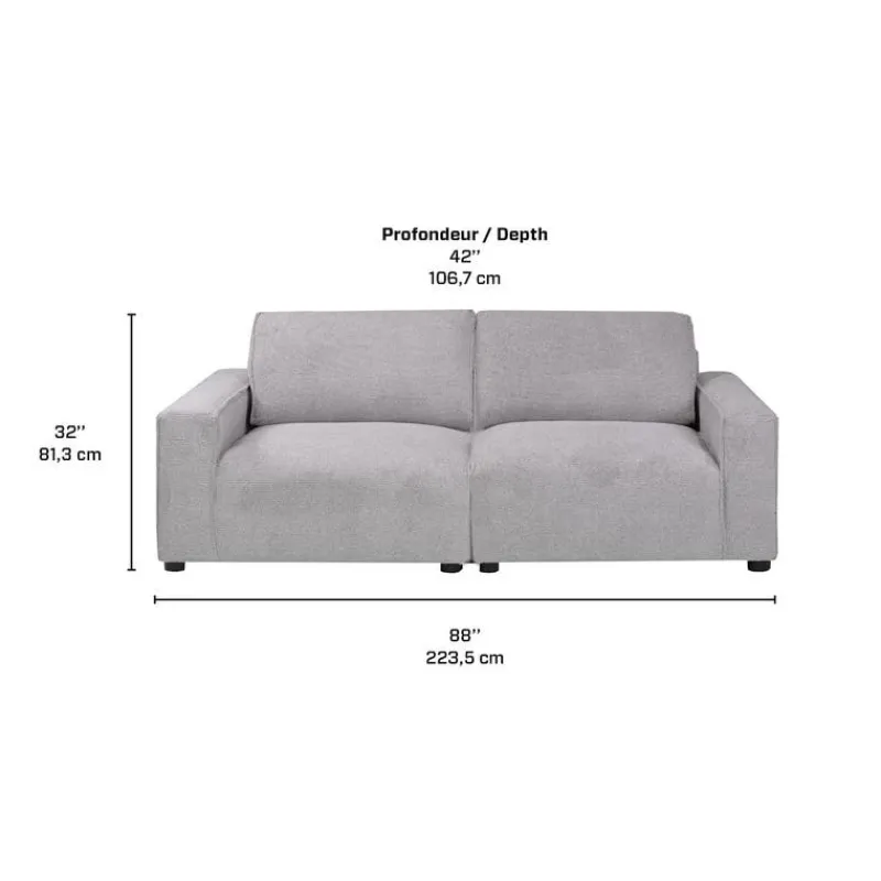 Sofa By Fancy Modular Loveseat - 2 pcs