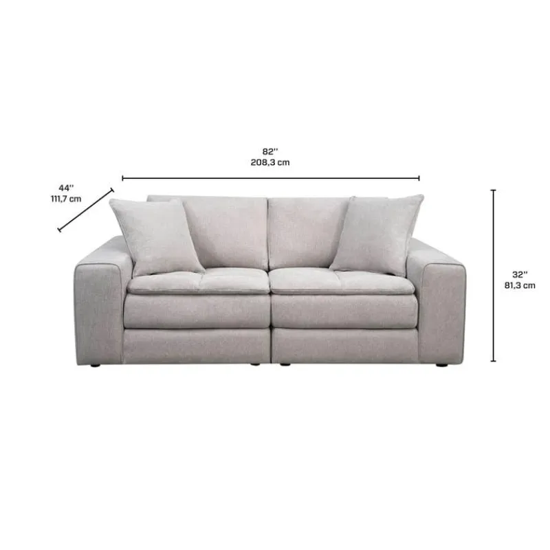 Modular Loveseat - 2 pcs