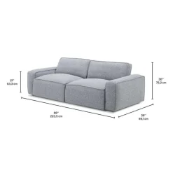 Modular Loveseat - 2 pcs