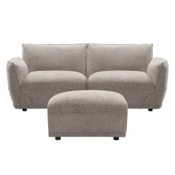 Modular Loveseat with Ottoman - 3 pcs