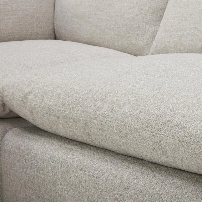 Modular Loveseat with Ottoman - 3 pcs
