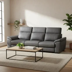 Modular Power Reclining Sofa with Adjustable Headrests - 3 pcs
