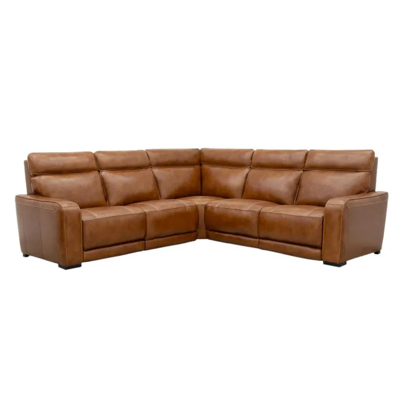 Modular Power Reclining Sectional with Built-In Speakers, Massage & Heat - 5 pcs