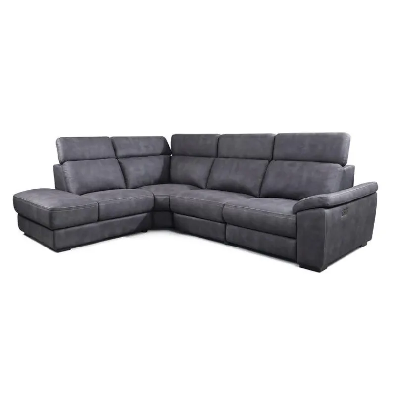 Modular Power Reclining Sectional with Adjustable Headrests - 4 pcs