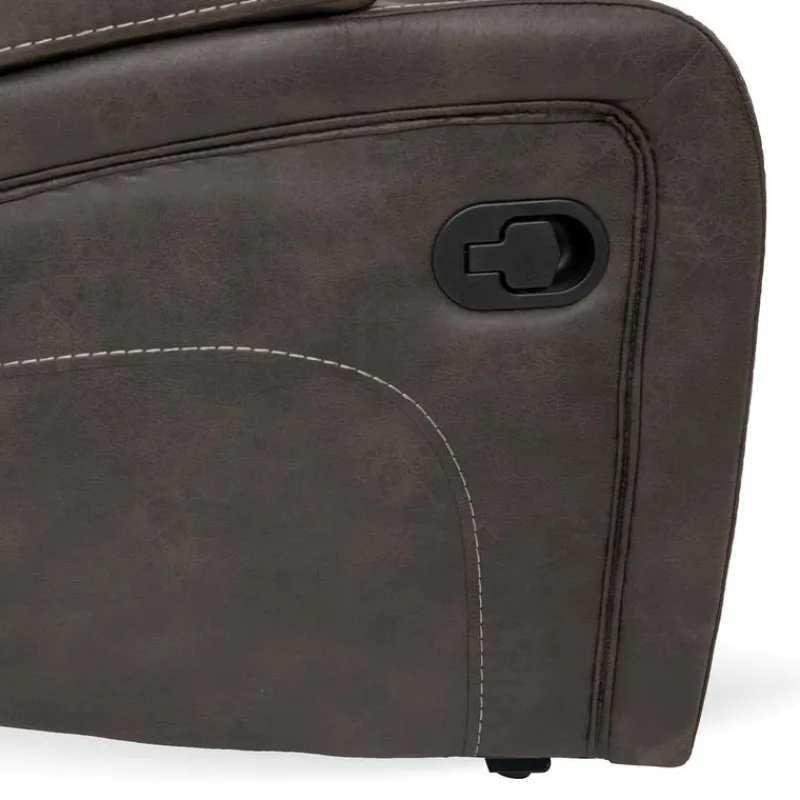 Modular Reclining Loveseat with Console - 3 pcs