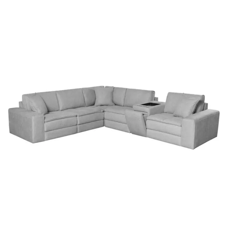 Modular Sectional and Console with Integrated Sound System – 6 pcs