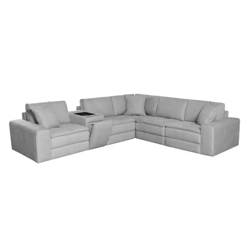 Modular Sectional and Console with Integrated Sound System – 6 pcs
