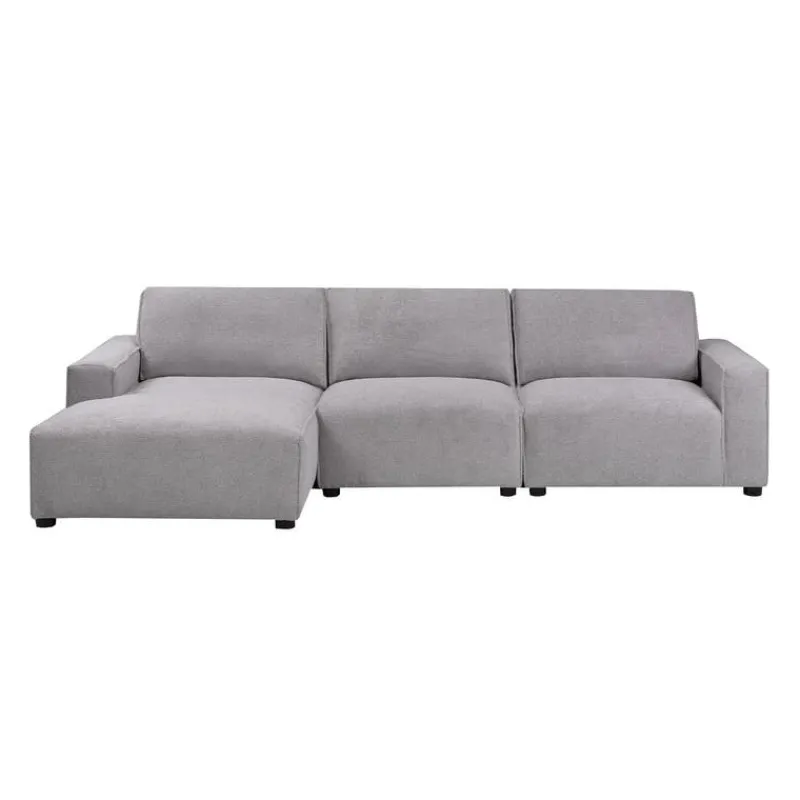 Sofa By Fancy Modular Sectional with Chaise on the Left - 3 pcs