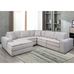 Modular Sectional with Left-Side Chaise - 5 pcs