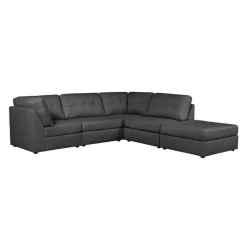 Modular Sectional with Ottoman - 5 pcs