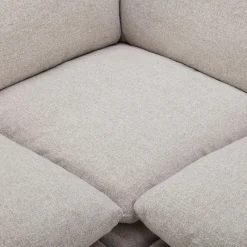 Modular Sectional with Ottoman - 6 pcs