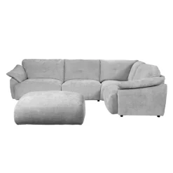 Modular Sectional with Ottoman - 5 pcs