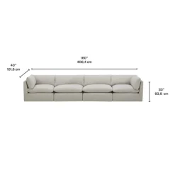 Modular Sofa - 4 pcs