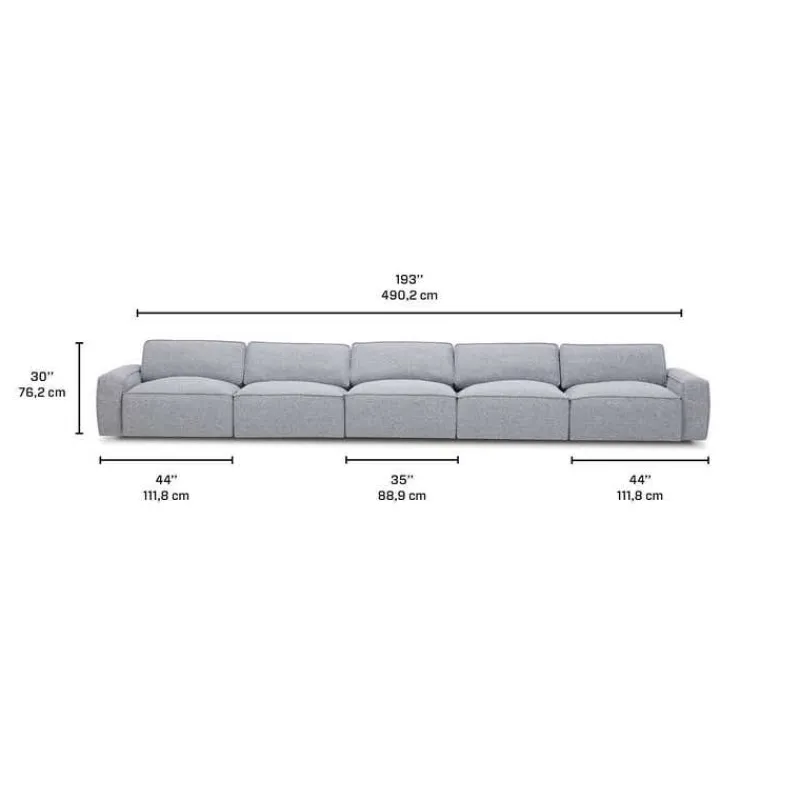 Modular Sofa - 5 pcs
